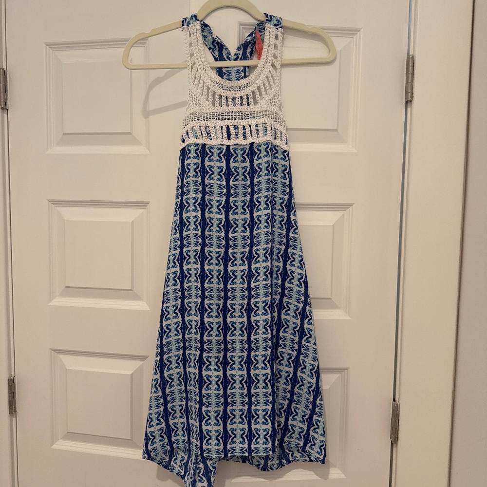 Blue dress